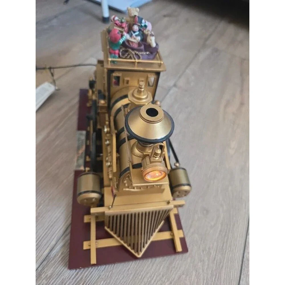 Vintage Mr.Christmas Gold Label Cannonball Train Plays 16 Song,running & Ligth